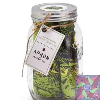 Lettuce Eat Apron in Mason Jar - Image 2