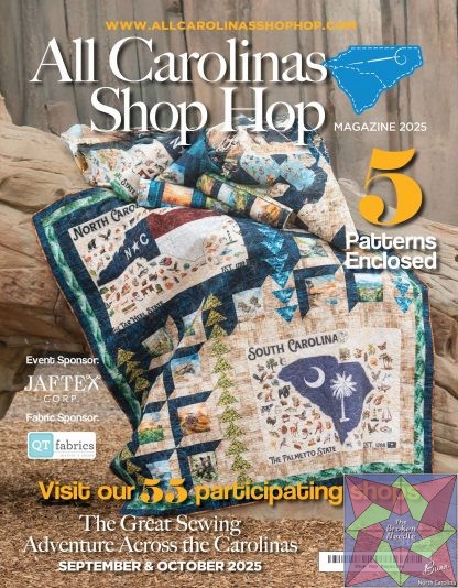 PREORDER!! All Carolinas Shop Hop 2025 Magazine