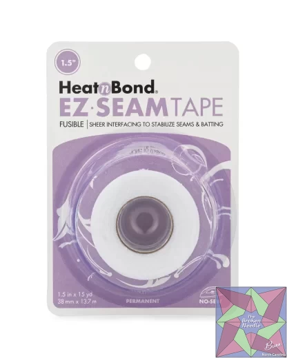 HeatnBond EZ-Steam Iron-On Fusible Sheer Batting & Seam Tape