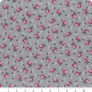 Promise Me Pearlescent Gray Teacups Yardage