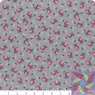 Promise Me Pearlescent Gray Teacups Yardage