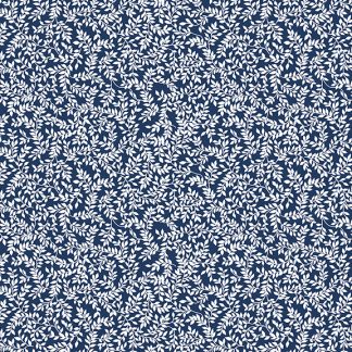 Classic Keepsakes -Mini Ferns- 14649 Navy Blue