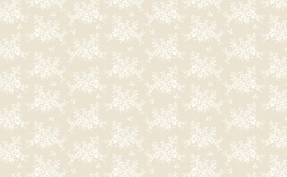 Classic Keepsakes -Mini Floral Bouquet- 14651 Ecru