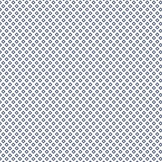 Classic Keepsakes -Diamond Geo- 14652 White-Navy