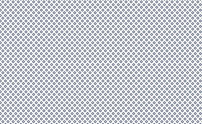 Classic Keepsakes -Diamond Geo- 14652 White-Navy