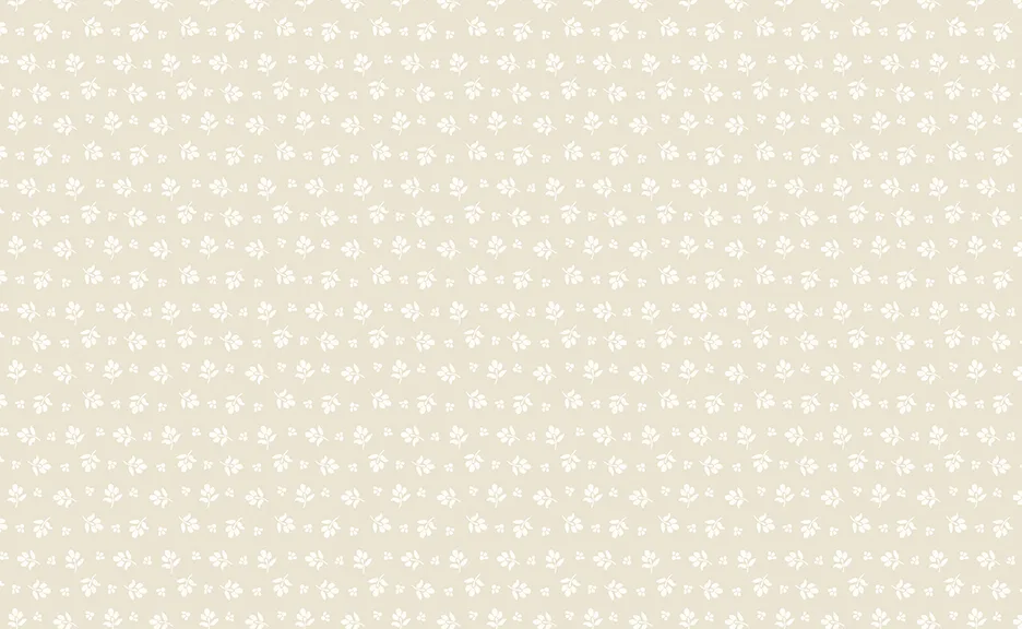 Classic Keepsakes -Little Flower Buds- 14654 Ecru