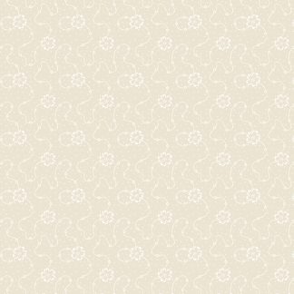 Classic Keepsakes -Calico Floral- 14655 Ecru