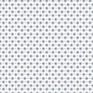 Classic Keepsakes - Sunburst Dots- 14656 White-Navy