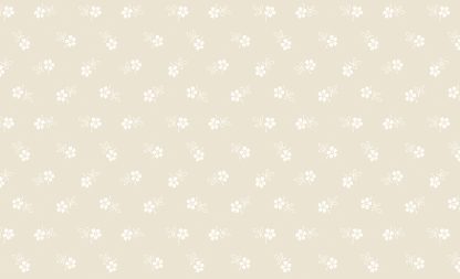 Classic Keepsakes -Daisy Garden- 14657 Ecru