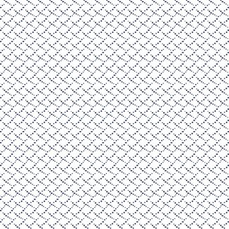 Classic Keepsakes -Criss Cross Dots- 14658 White-Navy