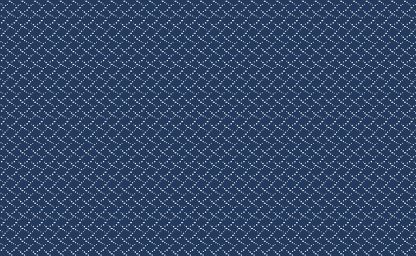 Classic Keepsakes -Criss Cross Dots- 14658 Navy Blue