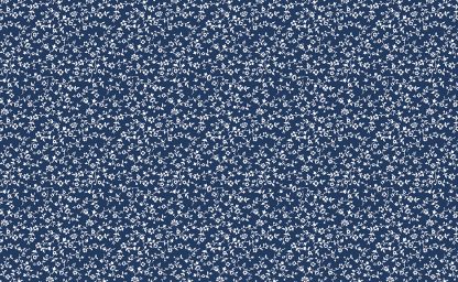 Classic Keepsakes -Vineyard Floral- 14659 Navy Blue