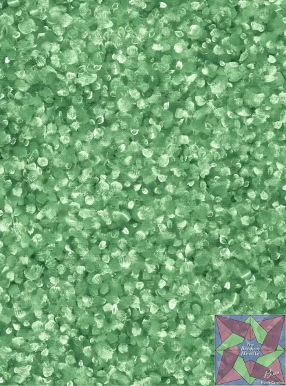 Oasis Fabrics - Paint Drops Texture - Grass - 118" Wide Back