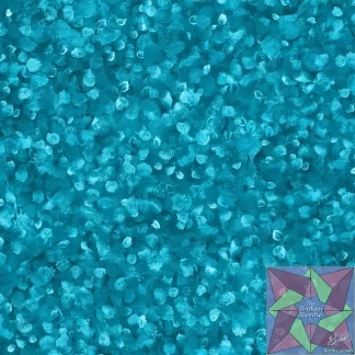 Oasis Fabrics - Paint Drops Texture - Teal - 118" Wide Back