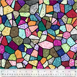 Stained Glass - 108" Wideback