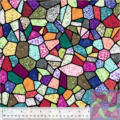 Stained Glass - 108" Wideback