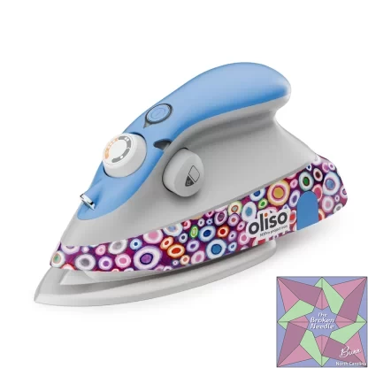 Oliso Mini Iron With Trivet Kaffe Fassett - Image 3