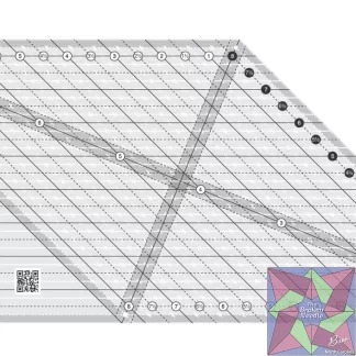 Creative Grids Quilt Ruler 45 Degree Diamond Dimensions