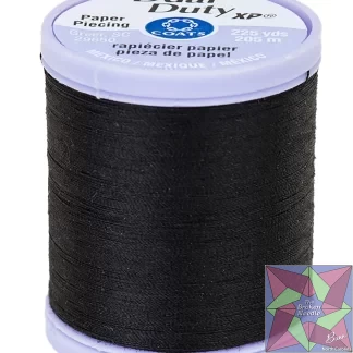 Dual Duty Paper Piecing Thread 225yd Black