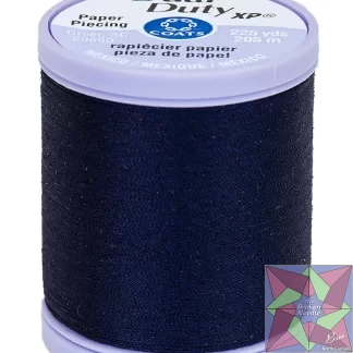 Dual Duty Paper Piecing Thread 225yd Navy