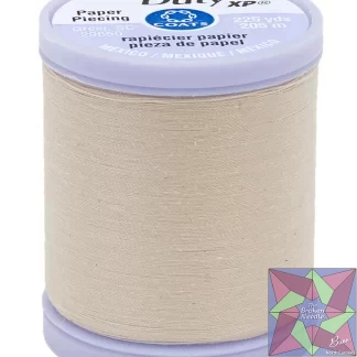 Dual Duty Paper Piecing Thread 225yd Ecru