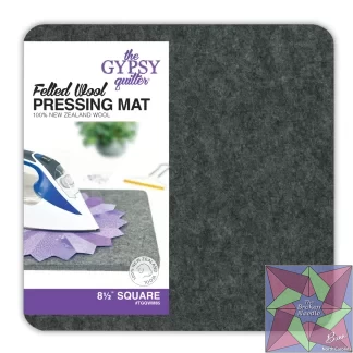 Wool Pressing Mat 8-1/2in x 8-1/2in x 1/2in Thick
