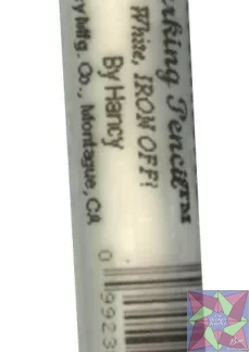 Ultimate Marking Pencil White 6 inches Long
