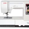 Janome Memory Craft 9850 Limited Edition sewing and embroidery machine on display inside the showroom of The Broken Needle in Bunn, NC