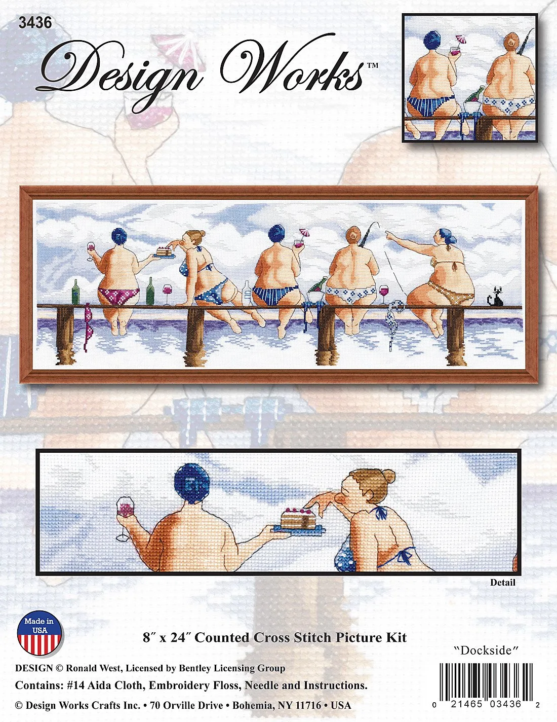 Dockside - Cross Stitch Kit - Image 2
