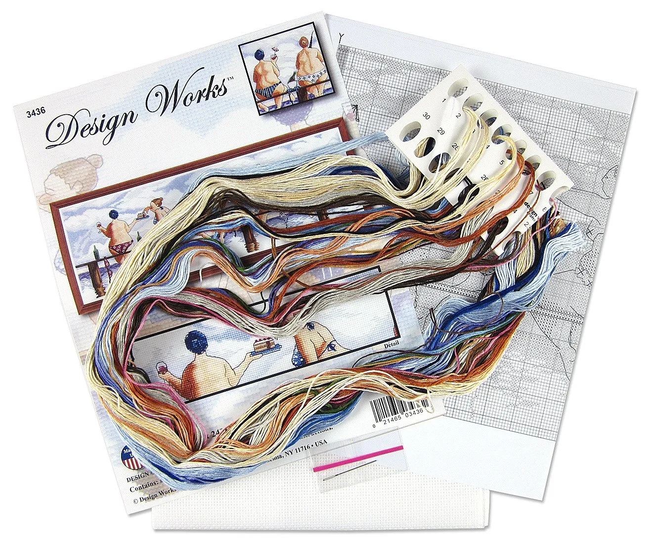 Dockside - Cross Stitch Kit - Image 3