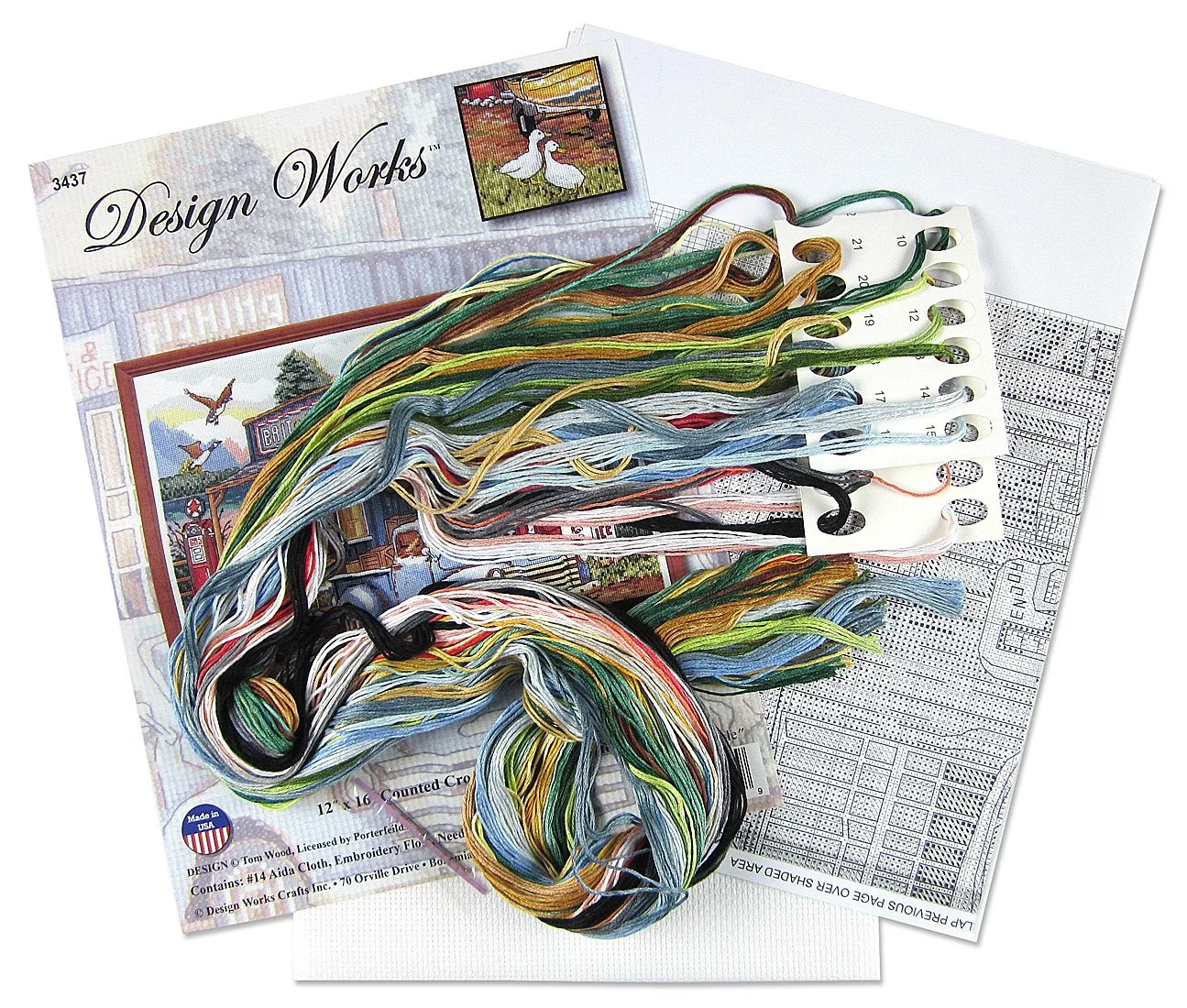 Bait & Tackle - Cross Stitch Kit - Image 3
