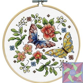 Butterflies Cross Stitch Kit