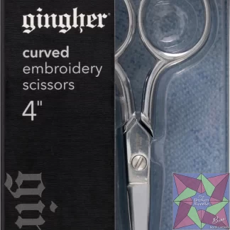 Gingher 4in Curved Embroidery Scissors