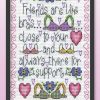 Friends Are Like Bras- Cross Stitch Kit