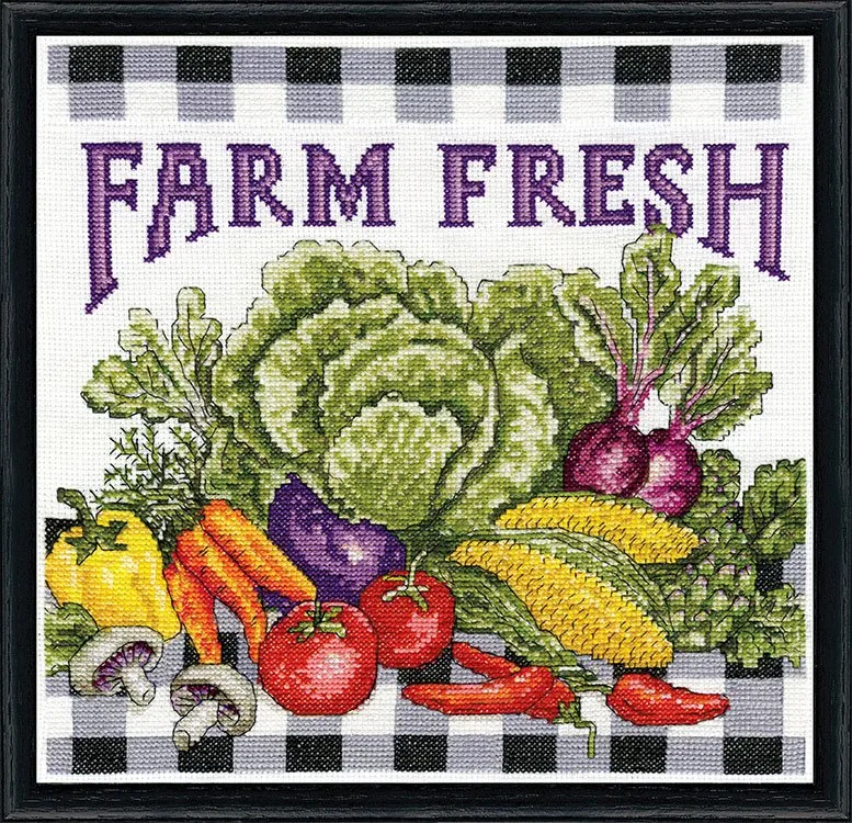 Farm Fresh- Cross Stitch Kit