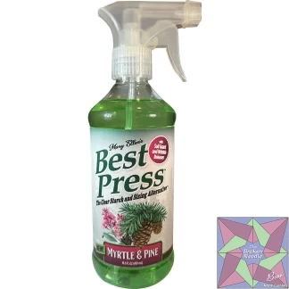 Best Press Spray Starch Myrtle & Pine Scent 16oz
