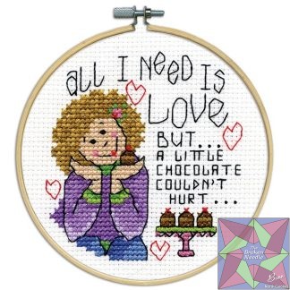 Love Chocolate - Cross Stitch Kit