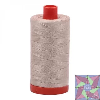 Mako Cotton Thread Solid 50wt 1422yds Ermine