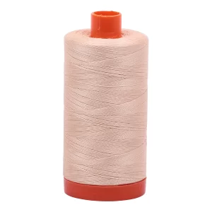 Mako Cotton Thread Solid 50wt 1422yds Pale Flesh