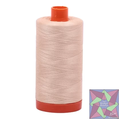 Mako Cotton Thread Solid 50wt 1422yds Pale Flesh