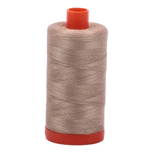 Mako Cotton Thread Solid 50wt 1422yds Sand