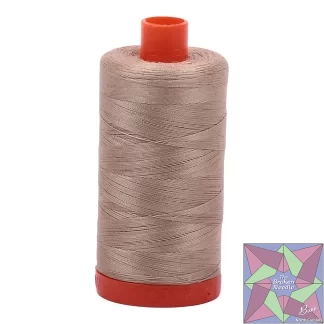 Mako Cotton Thread Solid 50wt 1422yds Sand