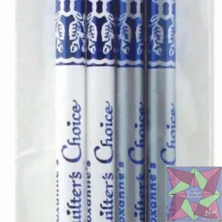 Roxanne Quilter's Choice Marking Pencils 2 ea Silver & White