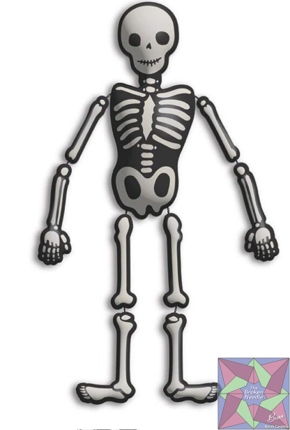 Hey Pumpkin 36in x 43in Mr. Bones Jr. Panel - Image 3