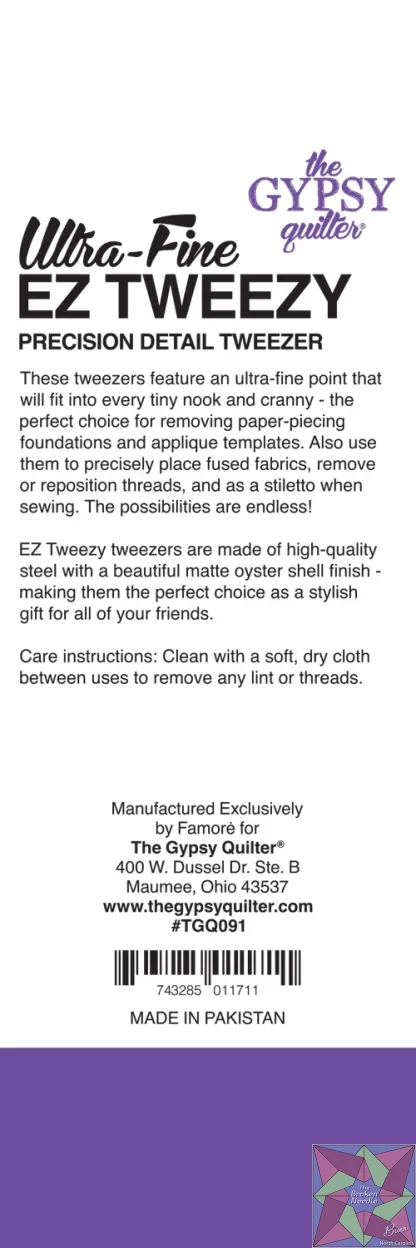 The Gypsy Quilter EZ Tweezy - Image 2