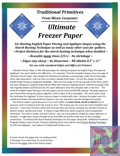 Ultimate Freezer Paper 40ct