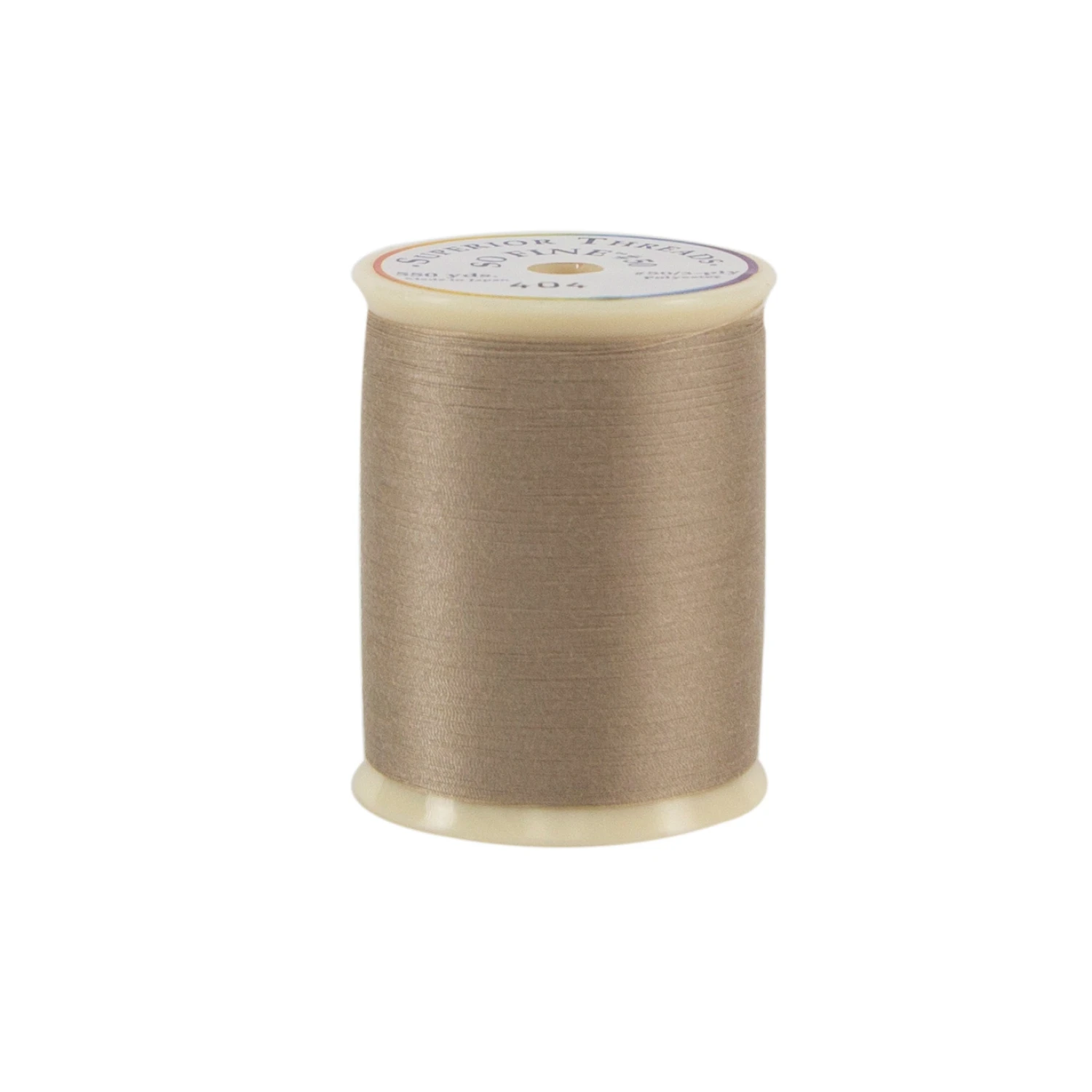 So Fine Polyester Thread 3-ply 50wt 550yds Mushroom