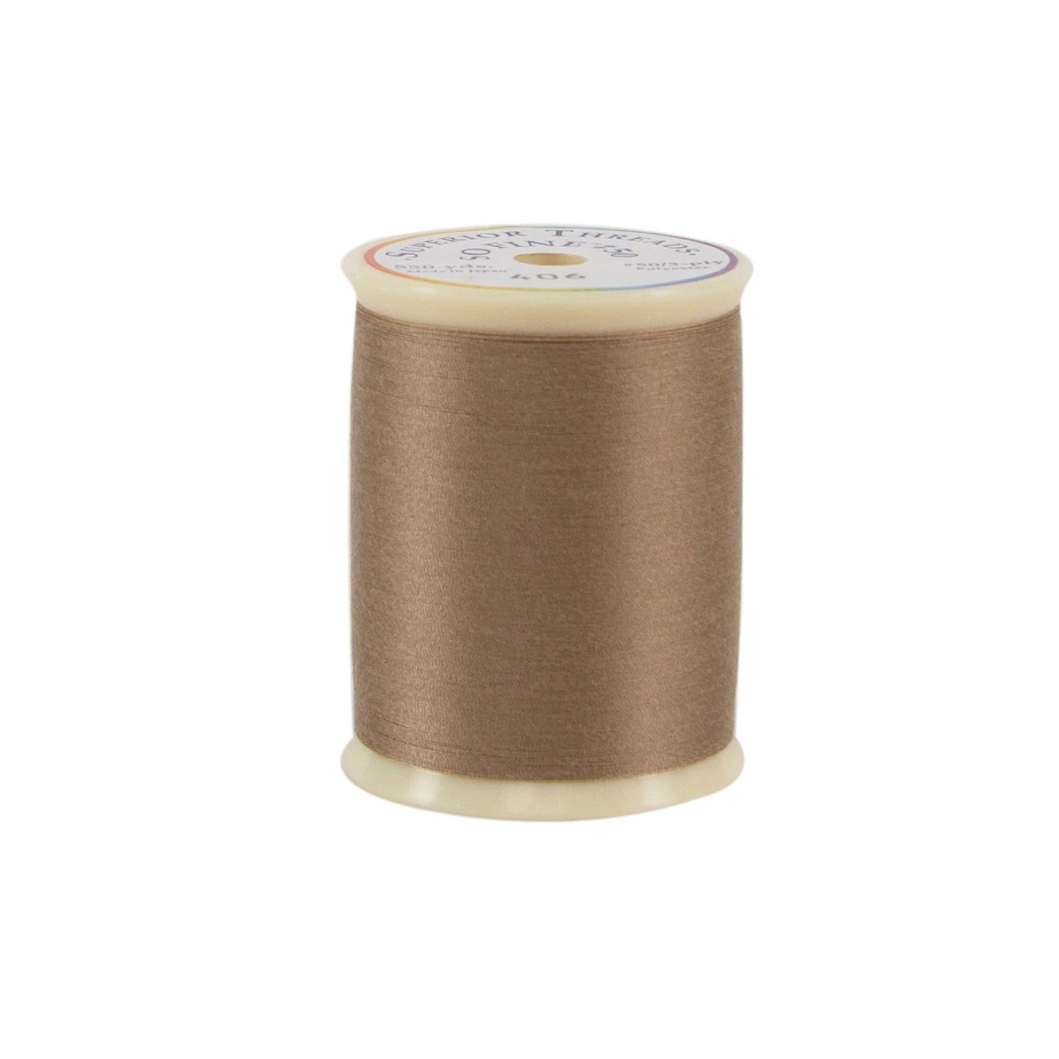 So Fine Polyester Thread 3-ply 50wt 550yds Toast