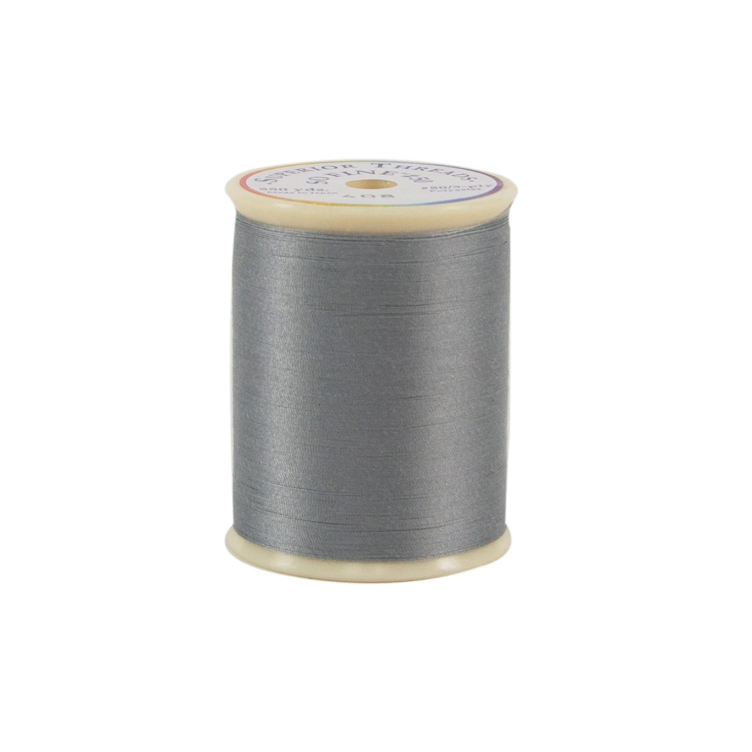 So Fine Polyester Thread 3-ply 50wt 550yds Silver