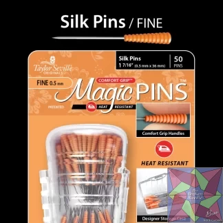 Tailor Mate Magic Pins Silk Fine 50pc